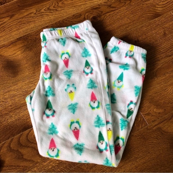 Jammies for your Families winter Gnome For the Holidays 2pc Pj set in size 6 - Picture 4 of 5